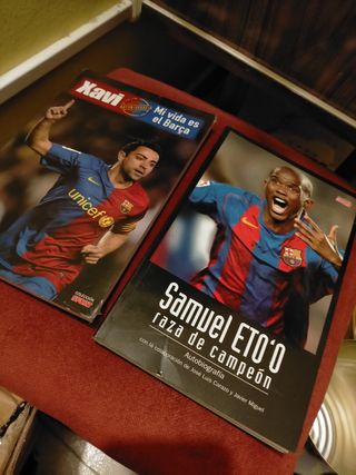 16 libros de jugadores barcelona