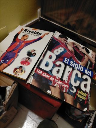 16 libros de jugadores barcelona