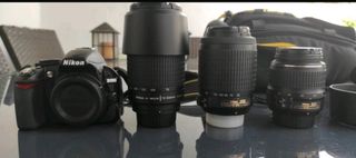cámara de fotos Nikon d3100
