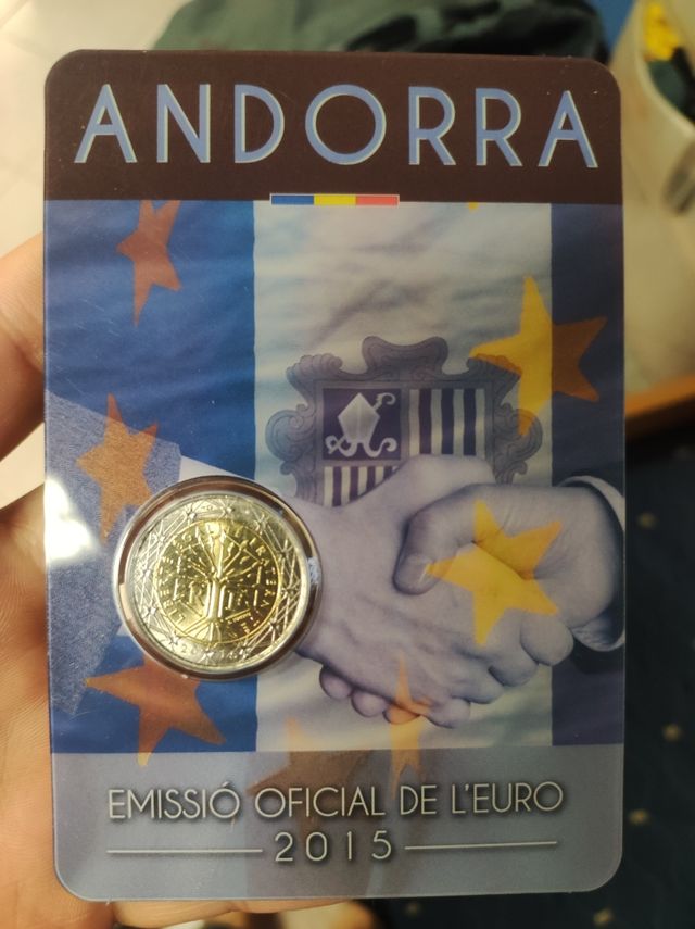 Andorra 2 euro commemorativi 2015