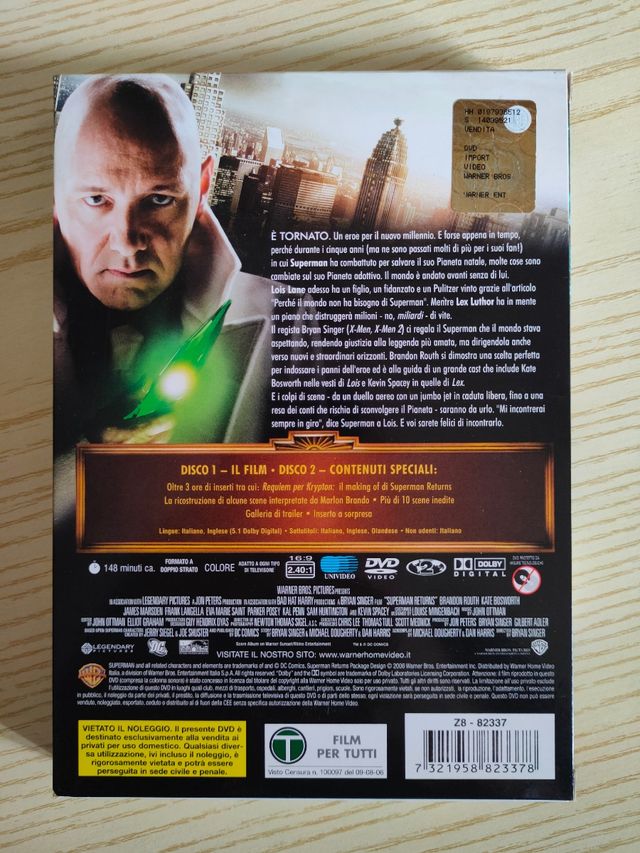 DVD Superman Returns Edizione speciale