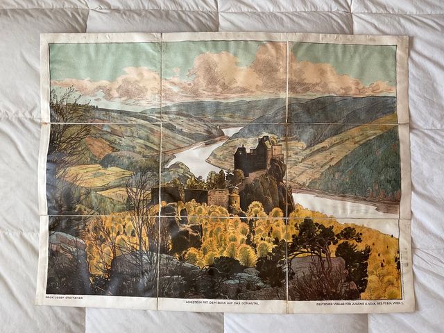 Cartel pintura Josef Stoitzner