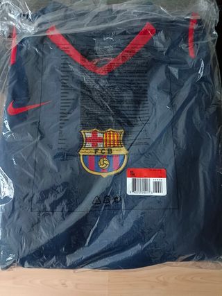 Camiseta retro entrenamiento Barça 2006 Messi Roni