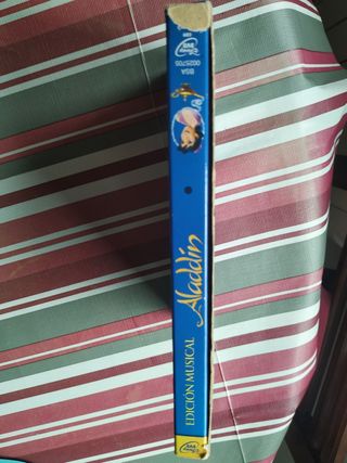 DVD Aladín Disney edición musical