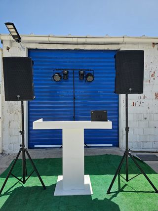 Alquiler de sonido e iluminación 