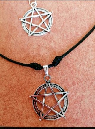 colgante pentagrama unisex