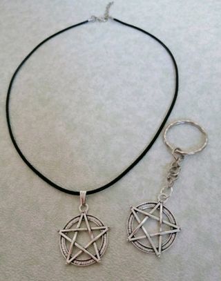 colgante pentagrama unisex