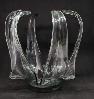 frutero cristal vintage - 23 cm