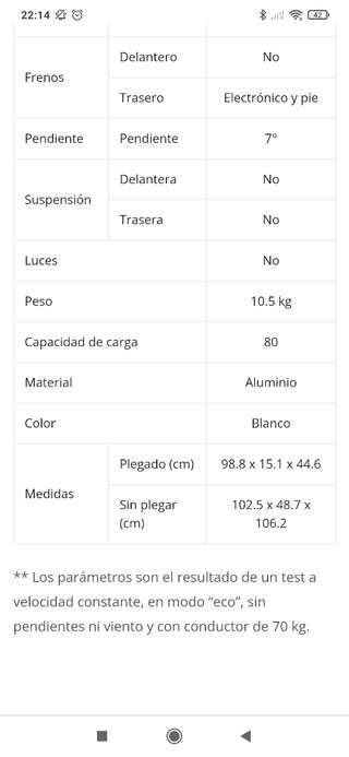 Patinete eléctrico zeeclo