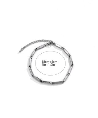 Pulsera acero eslabones NUEVA