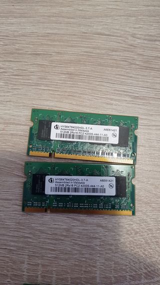 Memoria RAM 512 MB