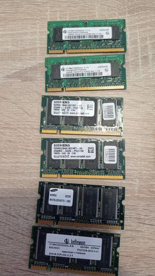 Memoria RAM 256 MB