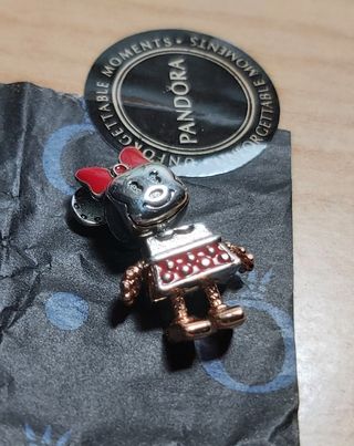 Charm Pandora Minnie Robot