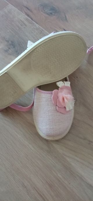 Sandalia Rosa de esparto