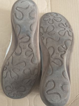 ballerine Bata 36 color bianco ghiaccio in pelle