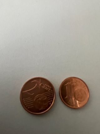 España 2013 1 y 2 céntimos