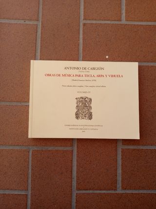Obras de música para tecla, arpa y vihuela. III-VI