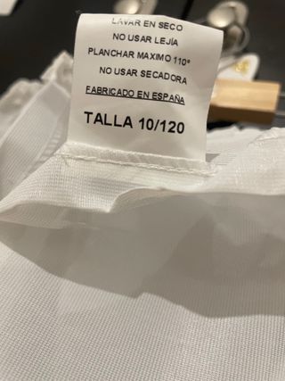 Can can traje comunión niña