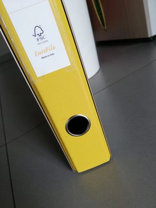 Registratore Eurofile Giallo