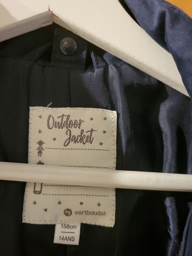 Parka niña talla 12-14