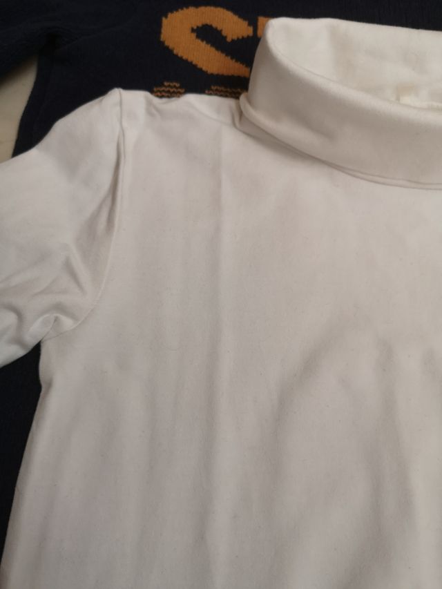 11 años Lote ropa niño térmica, Jersey y cuello