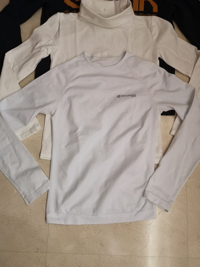 11 años Lote ropa niño térmica, Jersey y cuello