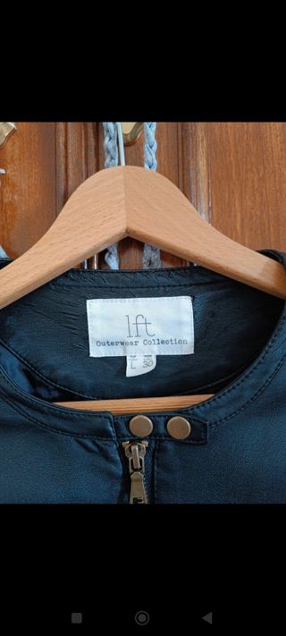 Chaqueta cuero mujer