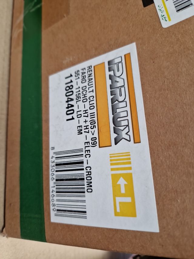 Faro Coche Renault CLIO III Principal Derecho