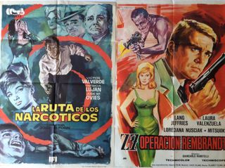 10 locandine dei film noir/polizieschi.