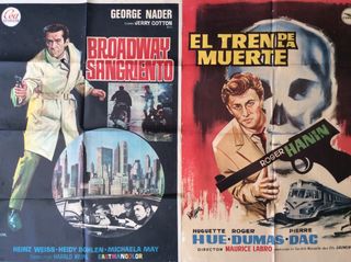 10 locandine dei film noir/polizieschi.