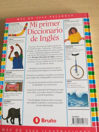 mi primer diccionario en inglés