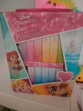 mini libros de emociones y princesas Disney