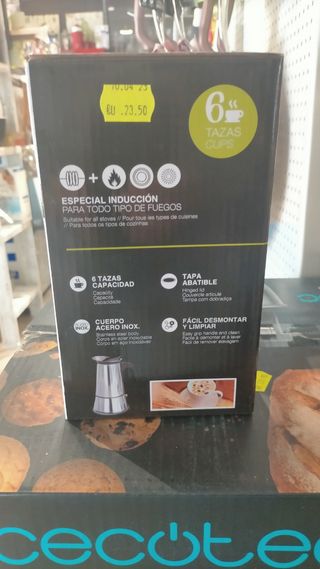 CAFETERA ACERO INOXIDABLE