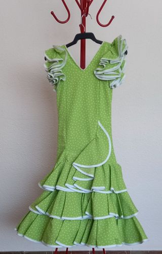 Vestido de Flamenca 4-5 años