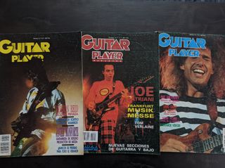 lote de 3 revistas Guitar Player