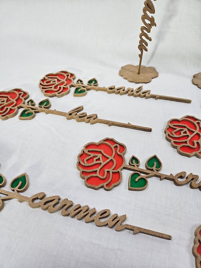 Rosa personalizada. Rosa Sant Jordi