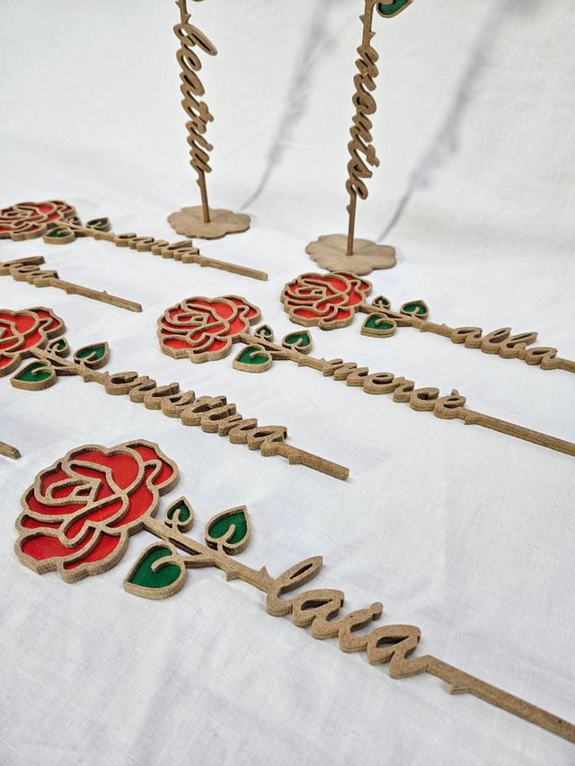 Rosa personalizada. Rosa Sant Jordi