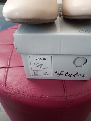 BALLERINE BASSE BEIGE N.38