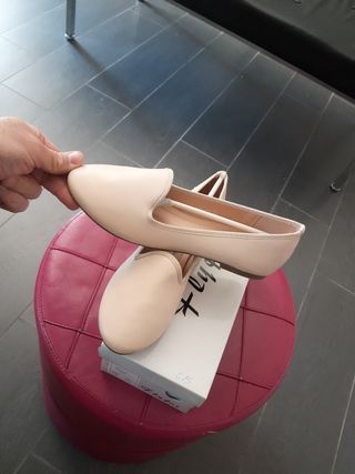 BALLERINE BASSE BEIGE N.38