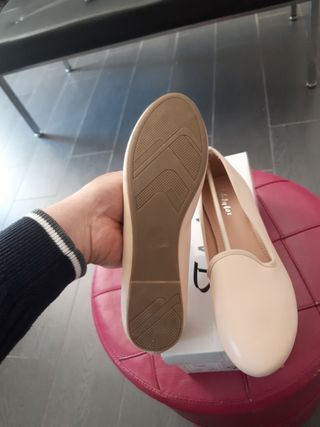 BALLERINE BASSE BEIGE N.38