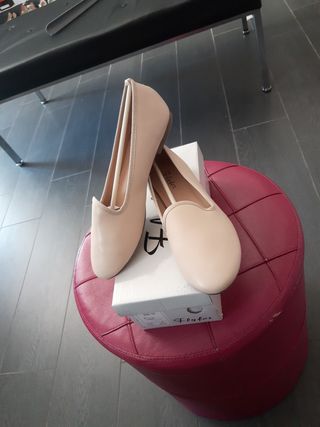 BALLERINE BASSE BEIGE N.38
