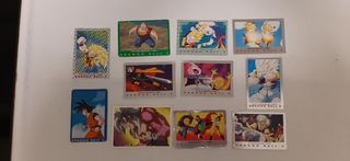 Cromos Dragon ball, z y gt