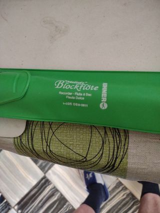 Flauta dulce.