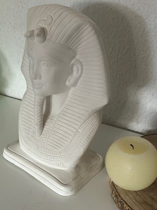 Figura de escayola Tutankamón