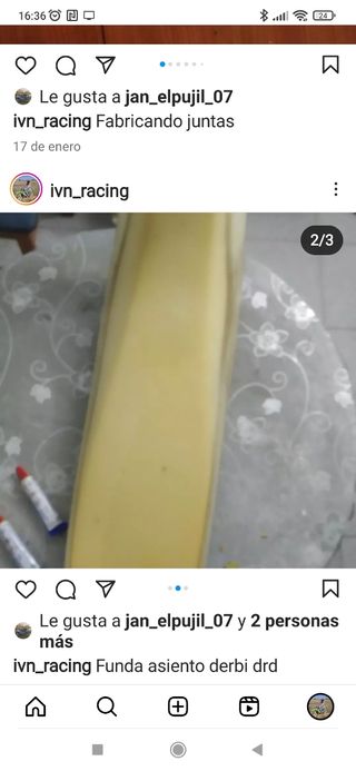 tapizado asientos moto