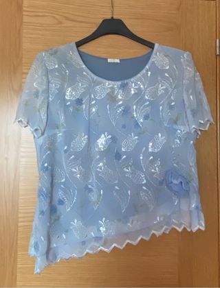 Traje falda camiseta mujer fiesta El Corte Ingles