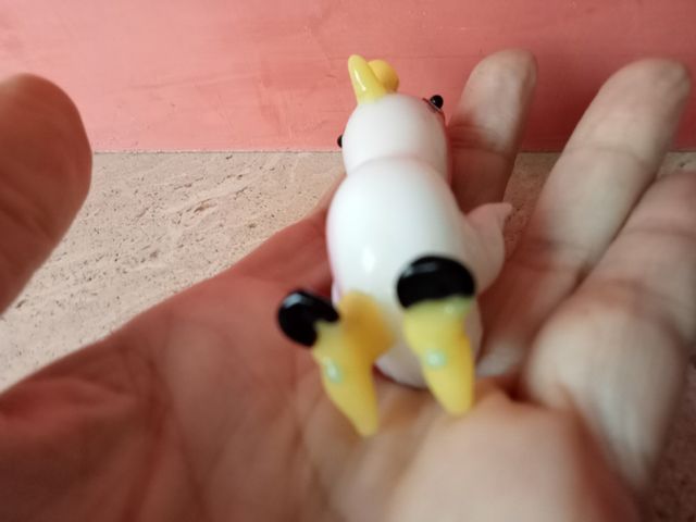 Pequeñas figuras de cristal