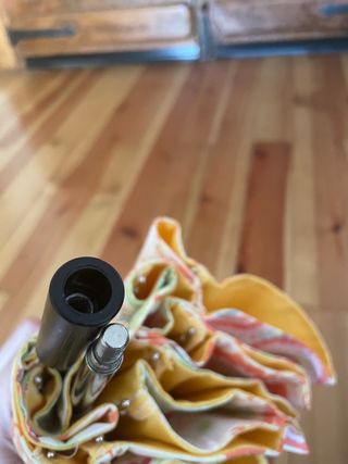 NUEVA-Sombrilla amarilla y flores Uzturre