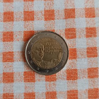 Moneda 2€ Charles De Gaulle 
