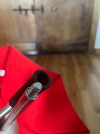 NUEVA-Sombrilla roja protección UV